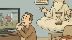 Dowcip: Boże, kiedy nasi wyjdą z grupy?