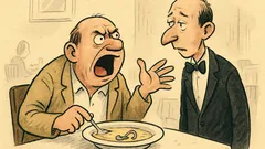 Dowcip: Kelner, w mojej zupie coś pływa