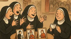 Dowcip: Cztery katoliczki piją kawę...