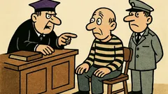 Dowcip: Na rozprawie sędzia pyta oskarżonego…