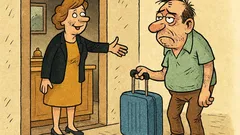 Dowcip: Dyrektorka domu wczasowego wita wczasowicza