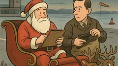 Dowcip: Mikołaj zdaje test, instruktor wyjmuje strzelbę