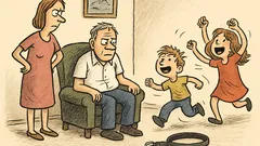 Dowcip: Tata zgubił pasek od spodni