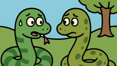 Dowcip: Wąż mówi do węża…