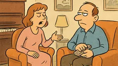 Dowcip: Żona z wyrzutem mówi do męża